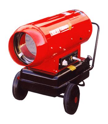 TORNADO 115 - жидкотопливный генератор горячего воздуха